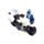 Motorcykel Friction Push/Pull Actionleksak