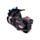 Motorcykel Friction Push/Pull Actionleksak