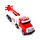 Construction Rescue Truck med Lyftkran Friction Push/Pull Actionleksak