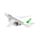 Flyline Jet Flygplan Friction Pull Back Actionleksak
