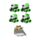 Offroad Big Wheel Stunt Truck Friction Push/Pull Actionleksak