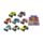 Offroad Jeep 4x4 Bil Friction Push/Pull Actionleksak
