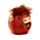 Queasy Squeezies Highland Coo Ko Plysch Klämmig Leksak