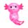 Klämmig Glitter Axolotl Stressleksak