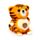 Queasy Squeezies Adoramals Zoo Mix #2 Formad Plysch Klämmig Leksak
