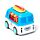Cartoon Food Truck Friction Push/Pull Actionleksak