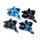 Stealth Fighter Flygplan Friction Push/Pull Actionleksak