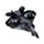 Stealth Fighter Flygplan Friction Push/Pull Actionleksak
