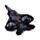 Stealth Fighter Flygplan Friction Push/Pull Actionleksak
