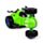 Ödla Racingbil Friction Ljus & Ljud Push/Pull Actionleksak