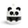Pandarama Upp-Och-Nervänd Keramikmugg