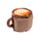 Foodiemals Cappuccino Plysch Lavendel Värmepåse
