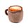 Foodiemals Cappuccino Plysch Lavendel Värmepåse
