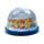 Adoramals Highland Coo Ko Liten Glitter Snöstorm Snöglob