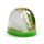 Luck of the Irish Irland Stor Glitter Snöglob