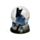 Svart Katt Snöglob