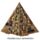 Egyptisk Pyramid Värld Display Ställ