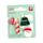 Jingle Bunch 3-Pack Jul Mini Hårklämmor
