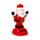 Jul Jingle Bunch Tomte, Snögubbe & Ren Solcellsfigur