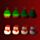 Jingle Bunch Mini Jul LED Nattlampa