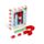 2-Pack Jul Festive Friends Candy Cane Formad Läppglans