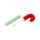 2-Pack Jul Festive Friends Candy Cane Formad Läppglans