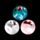 Jingle Bunch Jul High Bounce LED Blinkande Studsboll