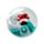 Jingle Bunch Jul High Bounce LED Blinkande Studsboll