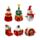 Mystery Jingle Bunch Jul Micro Blox Mini Byggklossar Blind Box