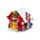 Mystery Jingle Bunch Jul Micro Blox Mini Byggklossar Blind Box