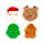 Jul Jingle Bunch Plysch Handvärmare