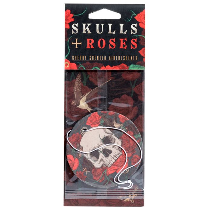 Hallon Skulls and Roses Luftfräshare