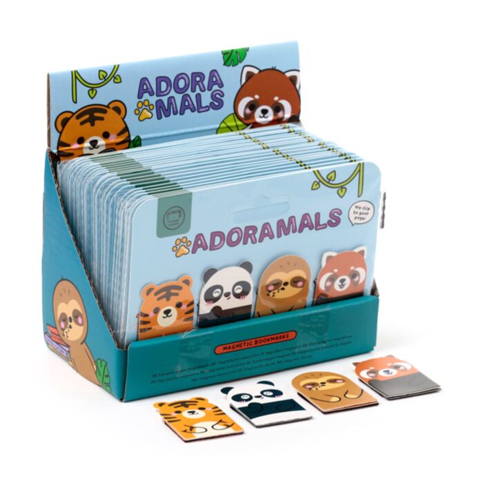 Adoramals Wild Format Magnetiskt Bokmärke-Set