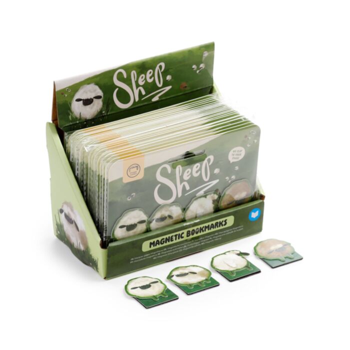 Får Magnetiskt Bokmärke-Set