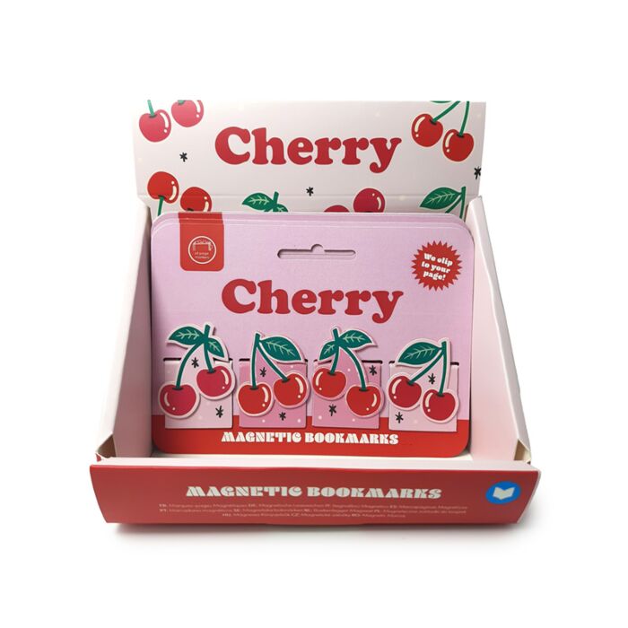 Cherry Körsbär Magnetiskt Bokmärke-Set