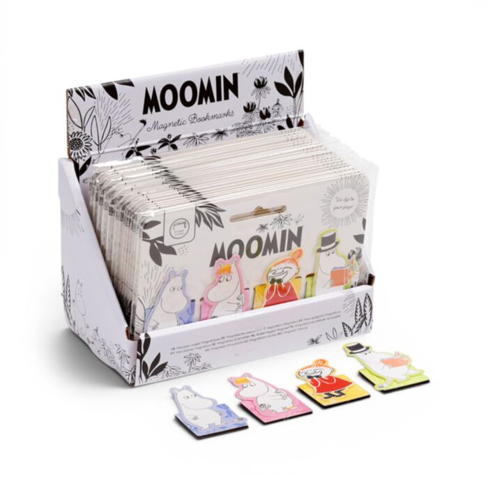 Mumin Tammi Magnetiskt Bokmärke-Set