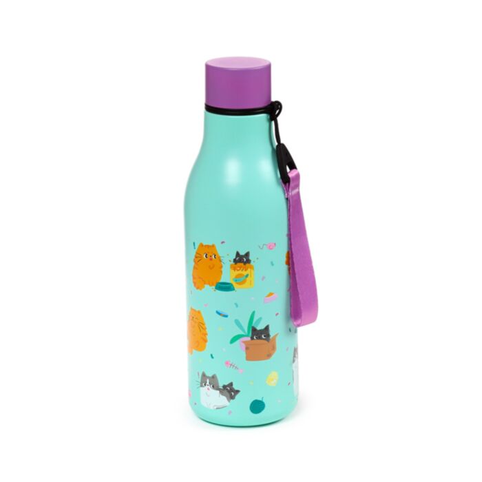 Beans & Co Katter Värmeisolerad Flaska 500ml