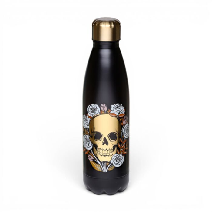 Skulls and Roses Värmeisolerad Flaska 500ml
