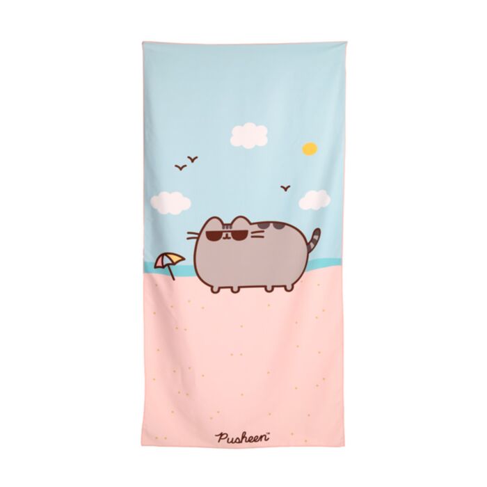 Pusheen the Cat Katt Mikrofiber Strandhandduk