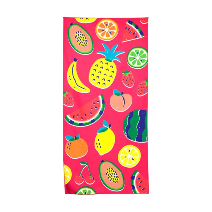 Summer Fruits Mikrofiber Strandhandduk