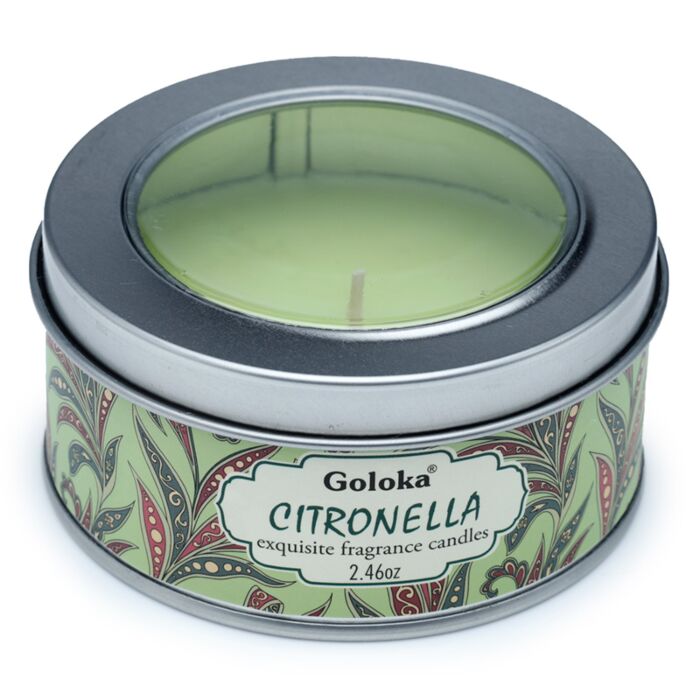 Goloka Citronella Vaxljus i Burk