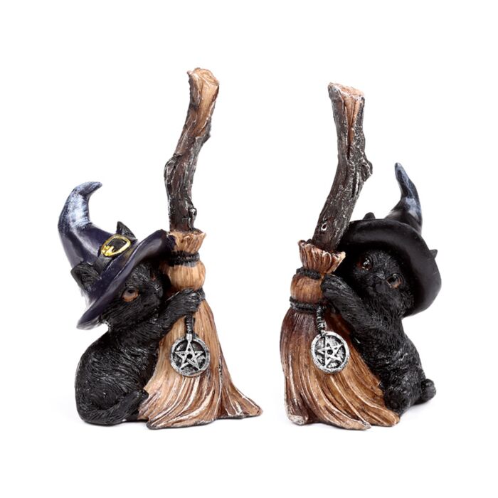 Svart Katt på Häxkvast