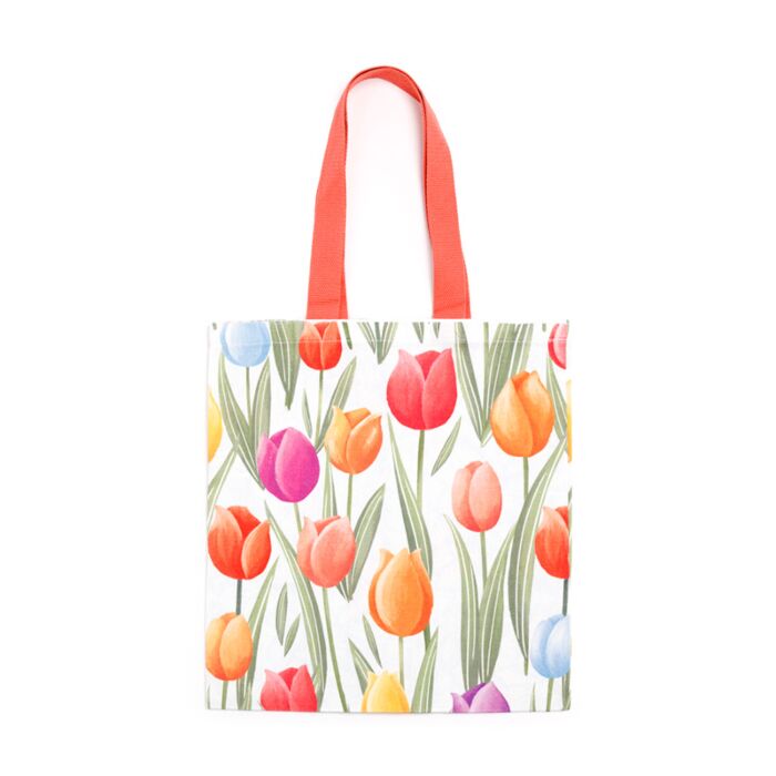 Tulips Tulpan Återanvändbar Tote Väska