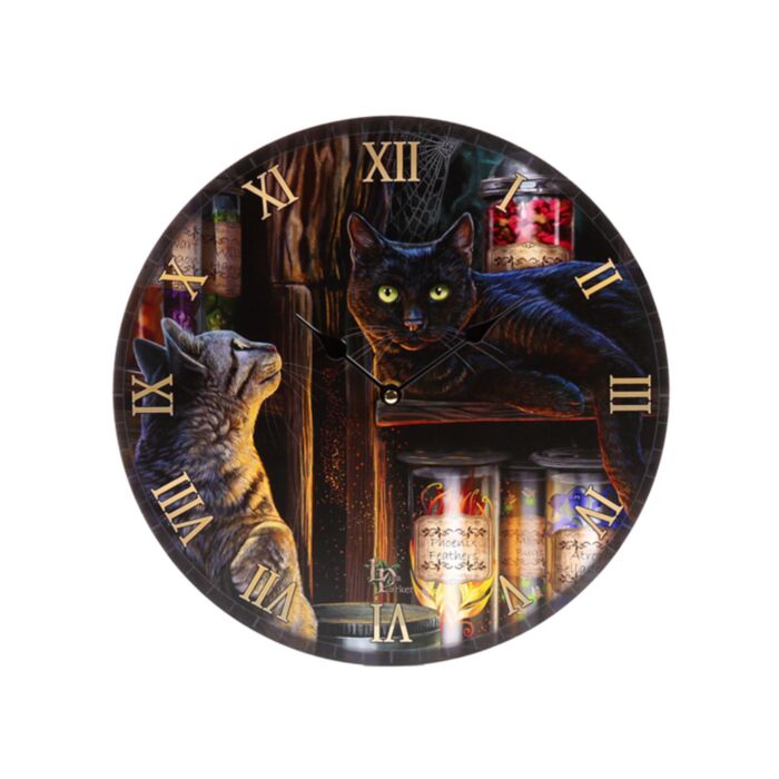 Lisa Parker Magical Emporium Katter Klocka