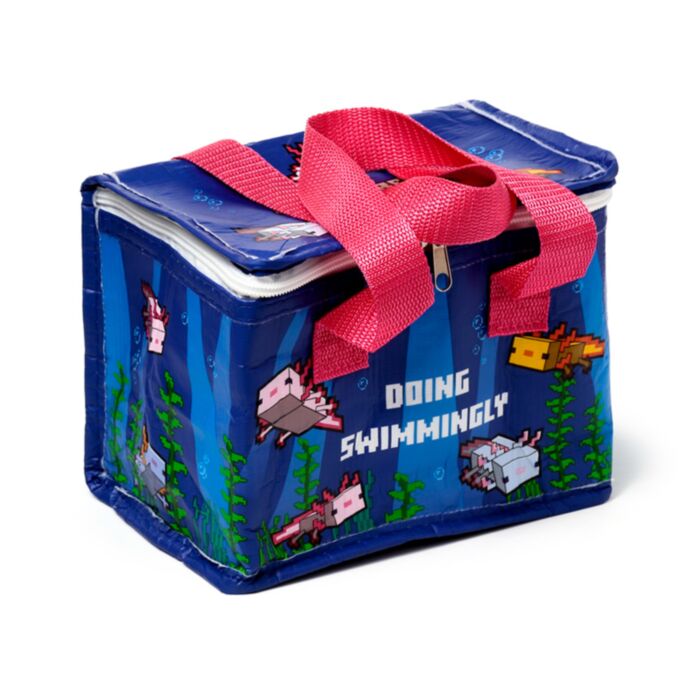 RPET Kylväska - Minecraft Axolotl
