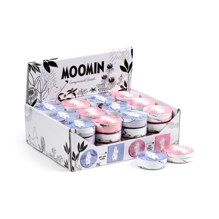 Mumin Tammi Komprimerad Resehandduk