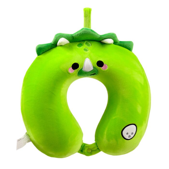 Relaxeazzz Adoramals Smudge Katt Plysch Minneskum Resekudde för Barn