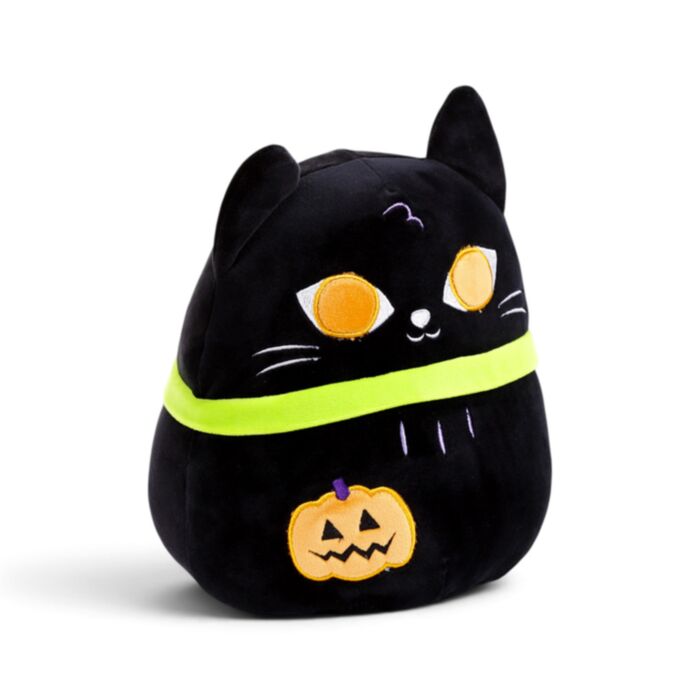 Squidglys Spooky Svart Katt Plysch Leksak