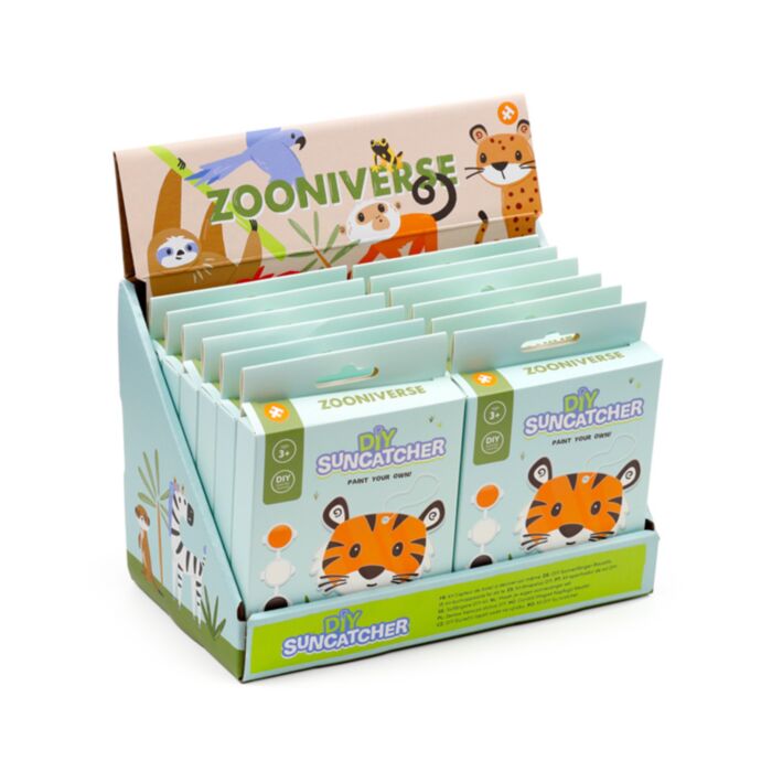 Zooniverse Tiger Måla Din Egen Solfångare