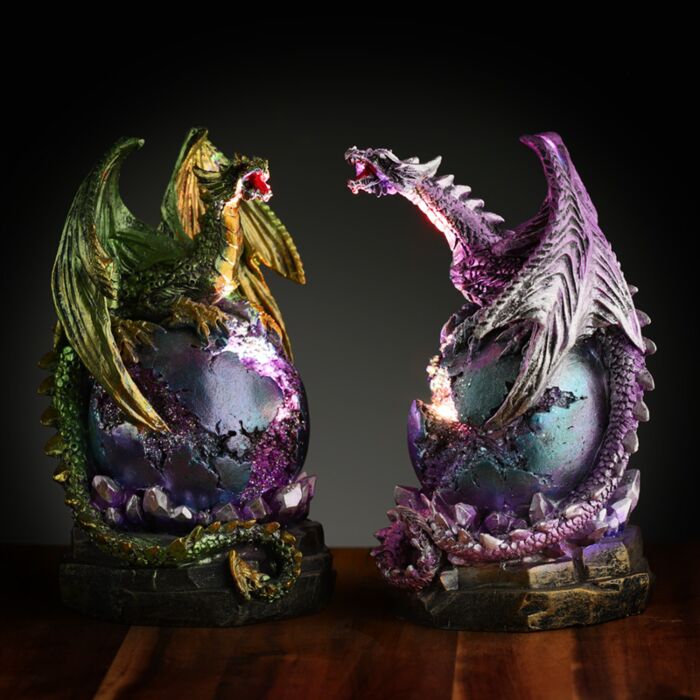 Dark Legends LED Geode Plinth Drakägg